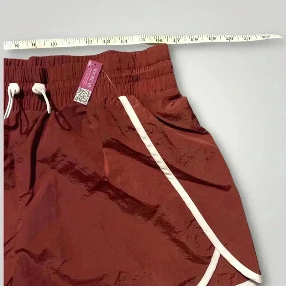 NWT Adore Me Brown Retro Style Active Shorts (Women's XL) - Picture 6 of 6
